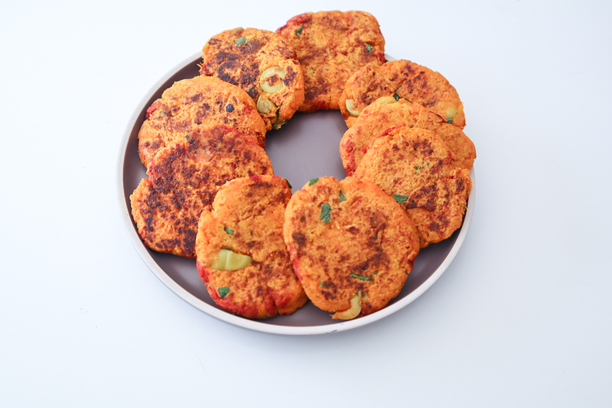 Galettes de fibres de légumes
