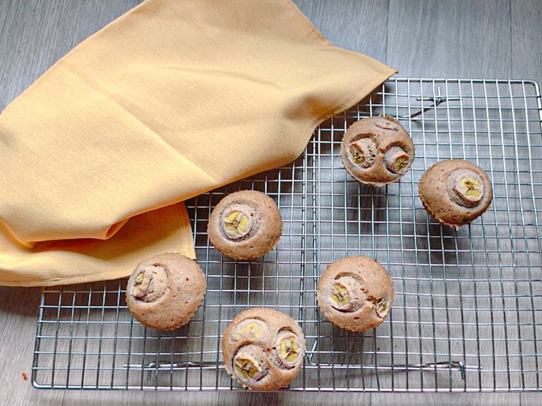 Muffins anti-inflammatoires à la banane