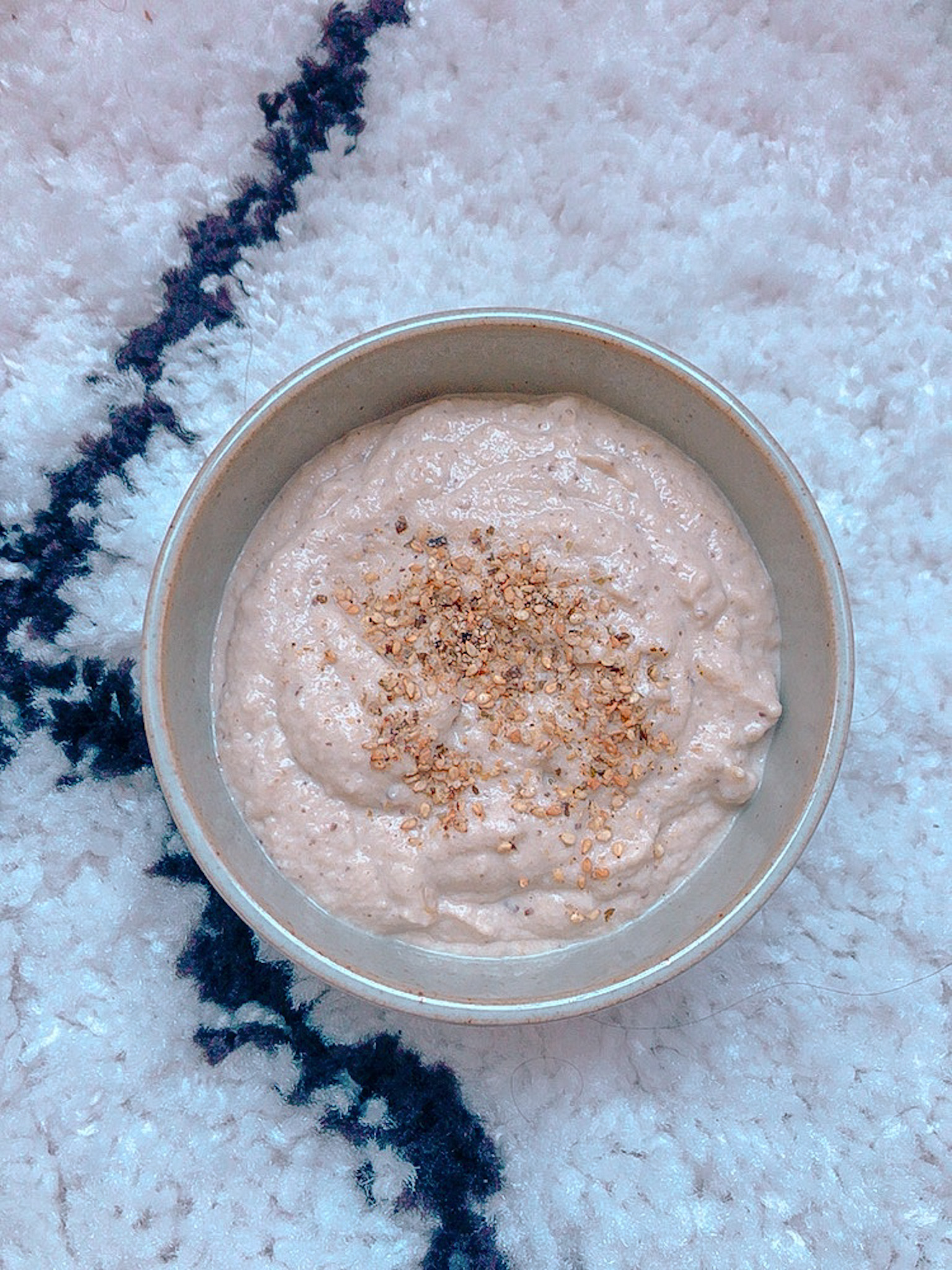 Caviar d’aubergines à la vapeur