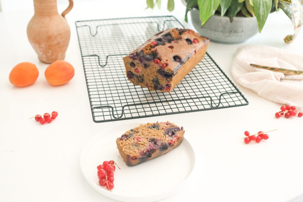 Cake à la vapeur aux fruits rouges